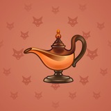 Genie Lamp #3971