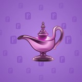 Genie Lamp #3977