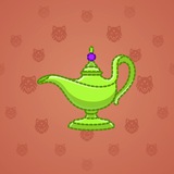 Genie Lamp #398