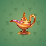 Genie Lamp #3989