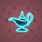 Genie Lamp #3993
