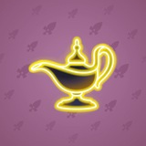 Genie Lamp #4002 Genie Lamp #4002