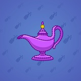 Genie Lamp #4007 Genie Lamp #4007