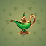 Genie Lamp #4017 Genie Lamp #4017