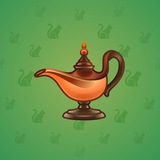 Genie Lamp #4022
