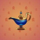 Genie Lamp #4023