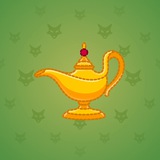 Genie Lamp #4024