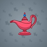 Genie Lamp #404