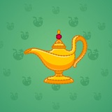 Genie Lamp #4043 Genie Lamp #4043