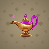 Genie Lamp #4054