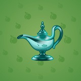 Genie Lamp #4060 Genie Lamp #4060