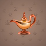 Genie Lamp #407