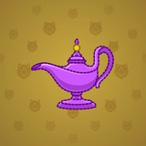 Genie Lamp #4074