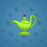 Genie Lamp #4078