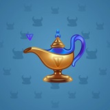 Genie Lamp #4082