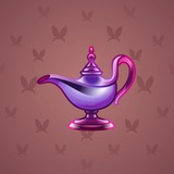 Genie Lamp #4086 Genie Lamp #4086