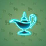 Genie Lamp #4089