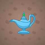 Genie Lamp #4090 Genie Lamp #4090