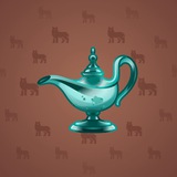 Genie Lamp #4092 Genie Lamp #4092