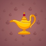 Genie Lamp #4094 Genie Lamp #4094