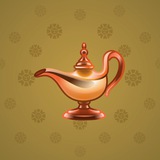Genie Lamp #410