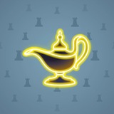 Genie Lamp #4101 Genie Lamp #4101