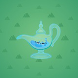 Genie Lamp #411 Genie Lamp #411