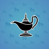 Genie Lamp #4114 Genie Lamp #4114