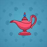 Genie Lamp #4119