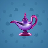 Genie Lamp #4124