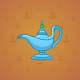 Genie Lamp #413 Genie Lamp #413