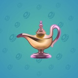 Genie Lamp #4135 Genie Lamp #4135