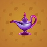 Genie Lamp #4136