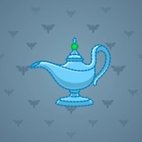 Genie Lamp #414 Genie Lamp #414