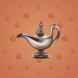 Genie Lamp #4144