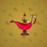 Genie Lamp #4145 Genie Lamp #4145