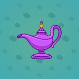Genie Lamp #4151