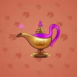 Genie Lamp #4163 Genie Lamp #4163