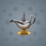 Genie Lamp #4165