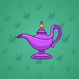 Genie Lamp #4172