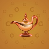 Genie Lamp #4186