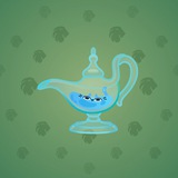 Genie Lamp #4189 Genie Lamp #4189