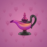 Genie Lamp #4193