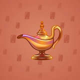 Genie Lamp #4202 Genie Lamp #4202