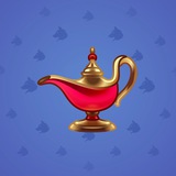 Genie Lamp #4205