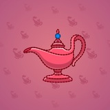 Genie Lamp #4209 Genie Lamp #4209