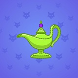 Genie Lamp #4212 Genie Lamp #4212