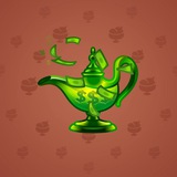 Genie Lamp #4220