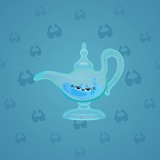 Genie Lamp #4223 Genie Lamp #4223