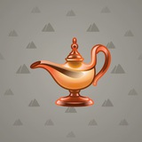 Genie Lamp #4233 Genie Lamp #4233